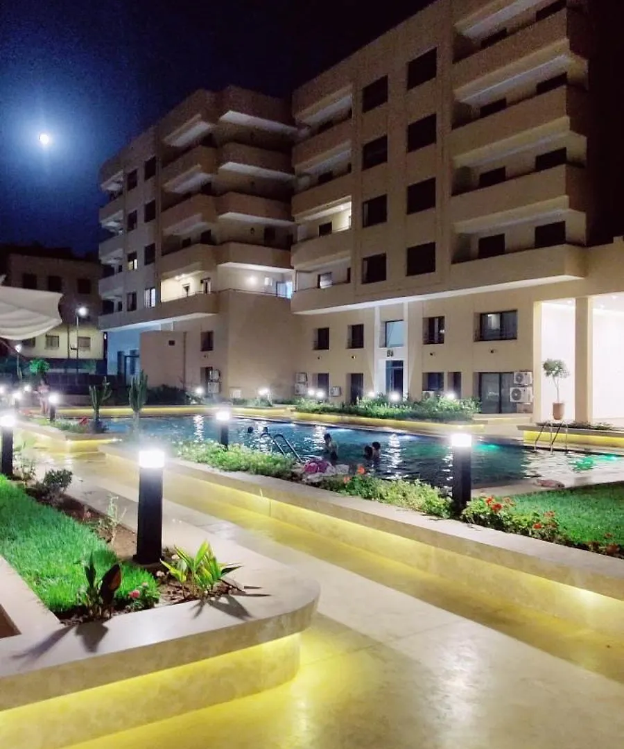 Elegant Duplex Au Coeur De Marrakech, Nakhil Apartment Marrakesh 0*,